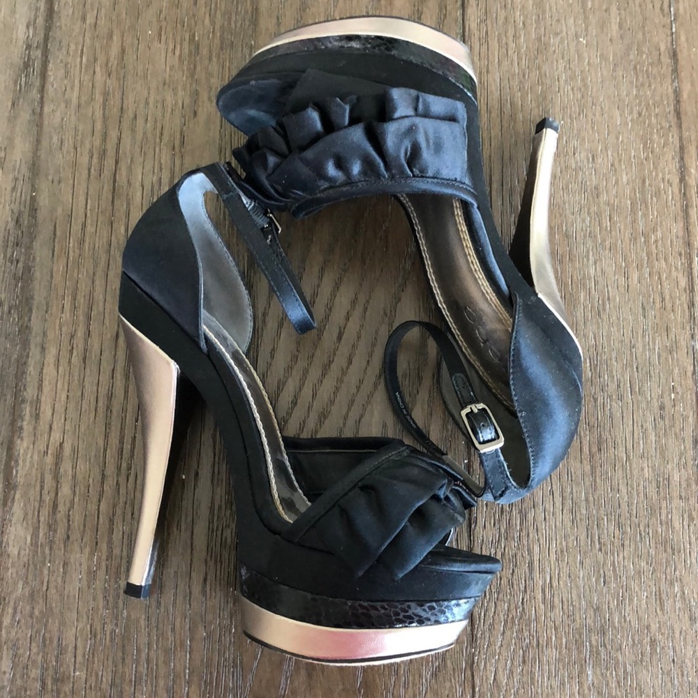 Bebe Black Heels